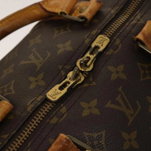 LOUIS VUITTON Monogram Keepall 55 Boston Bag - Picture 9 of 15